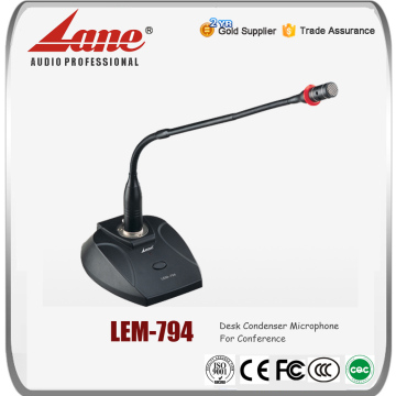 Lane desk condenser microphone for conference LEM - 794