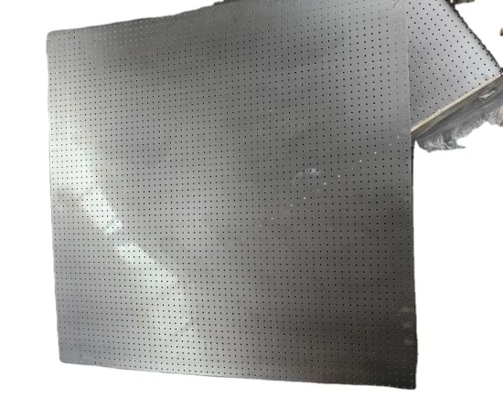 ZHENYU Factory Stainless Steel Aluminum Perforated Metal Mesh Display Shelf