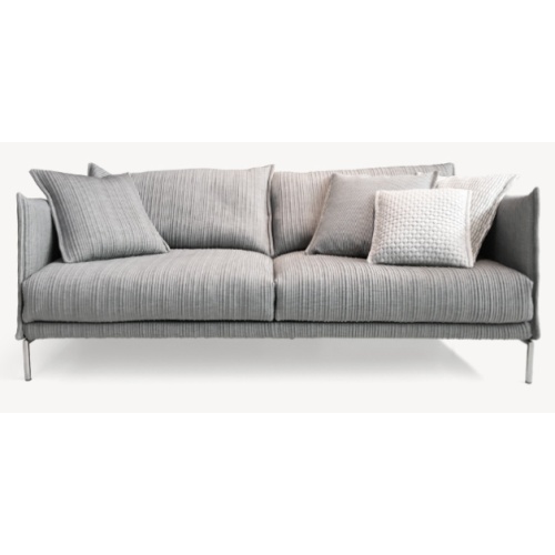 China Living Room Sofa With Stainless Steel Legs Manufactory