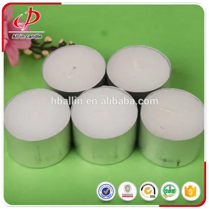 Small tea lite unscented tea lights