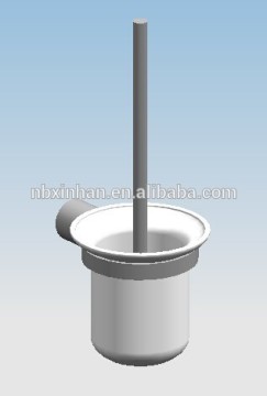 New design contemporary bathroom wall fitting accessories chrome plating brass toilet brush holder