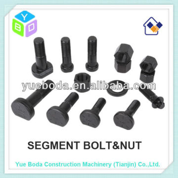 segment bolts and nuts for construction machinery undercarriage parts                        
                                                Quality Assured