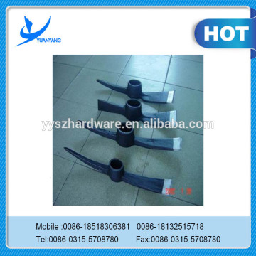 P406 steel forged pickaxe types in china