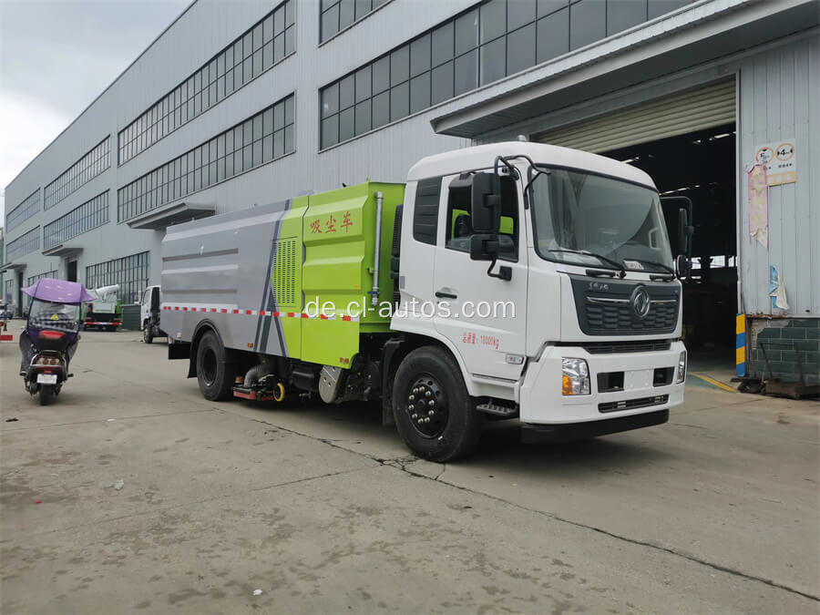Dongfeng 6ton 10m3 Zement Vakuum -Kehrmaschinenwagen