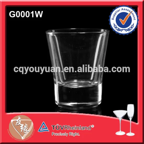 Super Flint Glass With Base 60ML Shot Glass