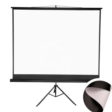 2.5M/3.2M Width Woven Projection Screen Fabric and Tripod Projector Screen: High-Quality Display Solution