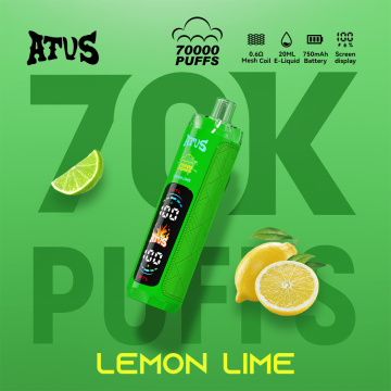 Аднаразовая прылада ATVS 70k PUFFS VAPE