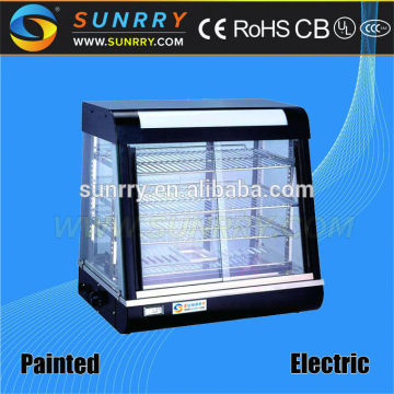 Guangzhou counter top buffet display chafing dish food warmer CE approved commercial glass food warmer (SUNRRY SY-WD60A)