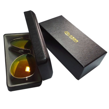 Embossing Paper Hot Stamping Glasses Packaging