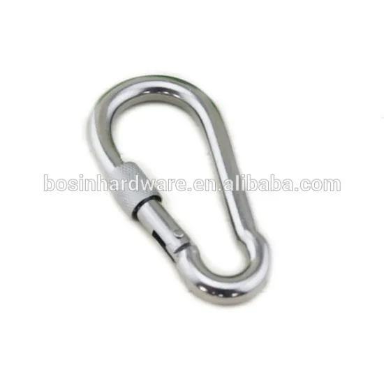 Fashion High Quality Metal Hardware Snap Hook With Lock