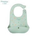 Child Wearable Teether Bibs Silicon Baby Weaning Bib