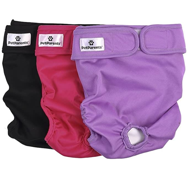 3pack Washable Dog Diapers