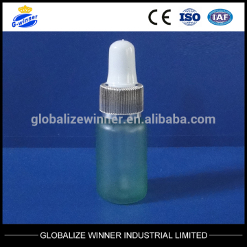 15ml,20ml,30ml,35ml,50ml green plastic oil bottle with screw cap,pet bottle for cosmetic