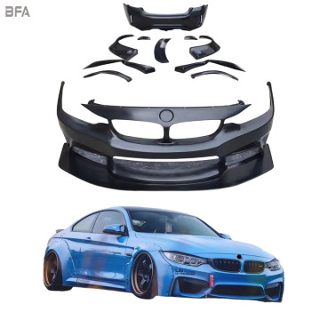 BMW 4 Series F32 F33 F36 LB Bumper Wide Body Kit