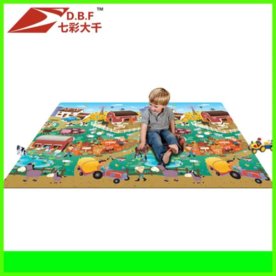 Cartoon Images Kids Play Mat