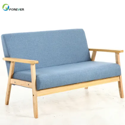 Wooden Single Seater Lounge Sofa Chairs for Home Decor