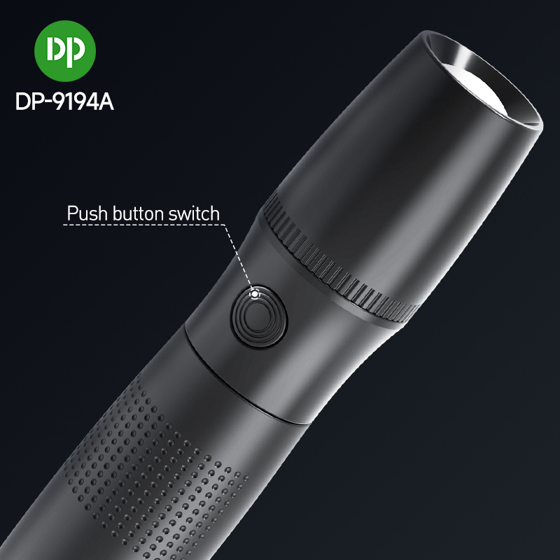Portable Adjustable Focas Mini EDC Pocket LED Flashlight