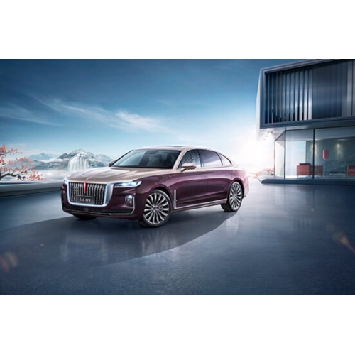 40 kW Hongqi H9 ruby color