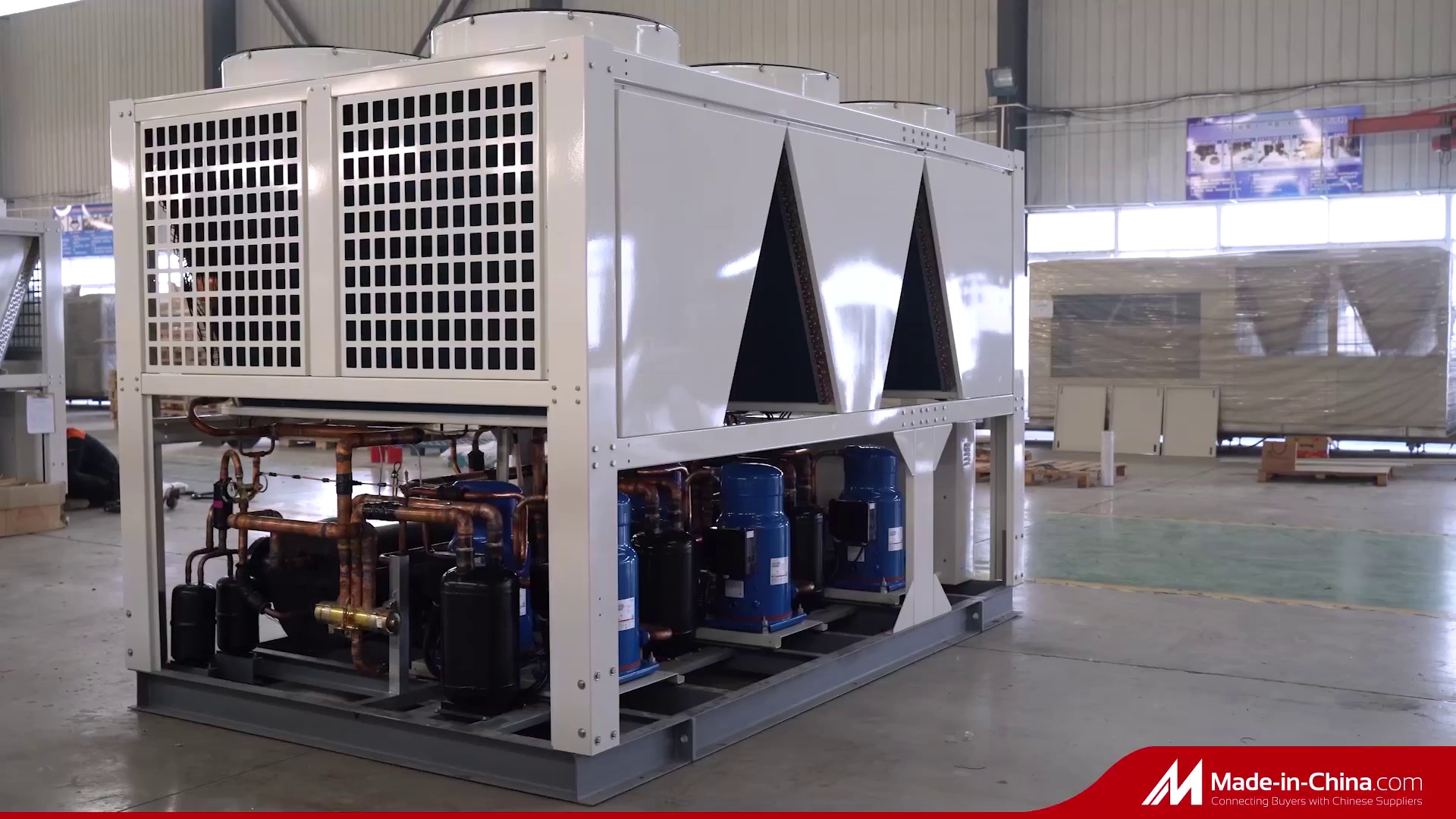 Modular Air Cooled Chiller with Scroll Compressors