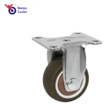 Gray TPE Caster Wheel 1-2inch Office Wheel