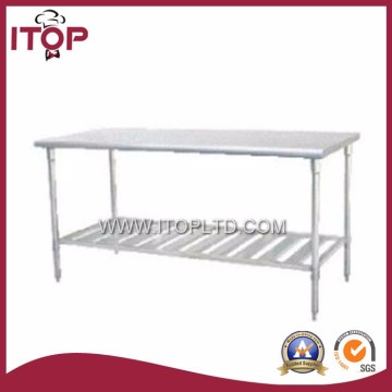 Assembly stainless steel table top