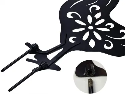 Metal Rooster Decorative Garden Stakes