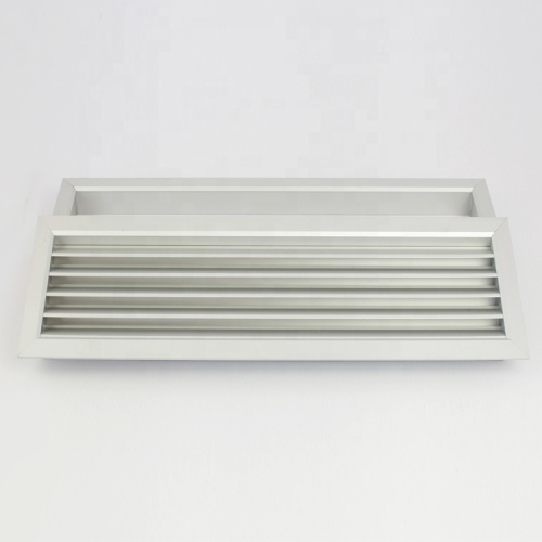 Natural Anodised Aluminium Relief Air Grille