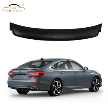 Black Rear Roof Spoiler Acrylic Material for Honda Accord 2018-2021