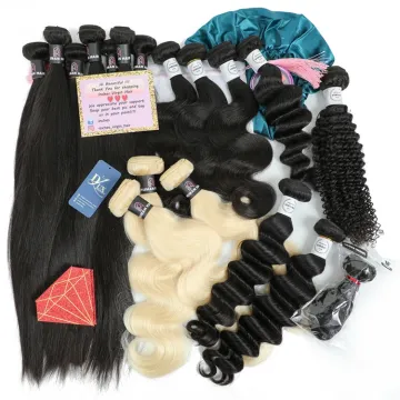 10A Grade 100% Virgin Brazilian Hair Body Weaving Peruvian Virgin Hair Bundles With Lace Frontal Closure In Xuchang