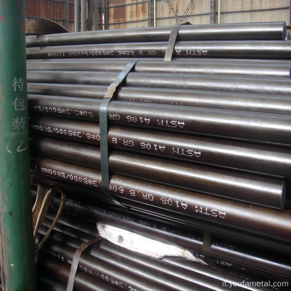 ASTM A53/A106 GR.B Black Seamless Carbon Steel Pipe