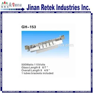 Universal glass defrost heaters