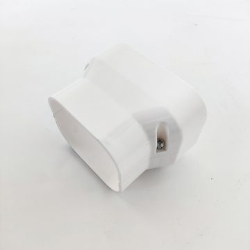 Decorative Air Conditioning Lineset Cover Kit - PVC Reducer Pipe Cover