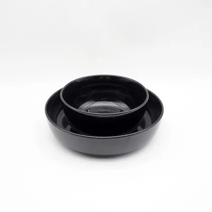 Restaurant Ceramic Soup Bowls Chinese Round Soup Bowls