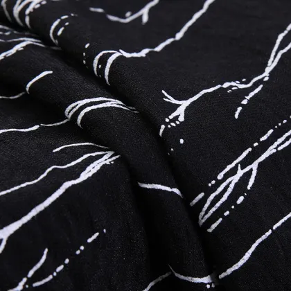 Soft Rayon Nylon Print Fabric