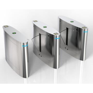 Flap Barrier Turnstile Gate com impressão digital e RFID