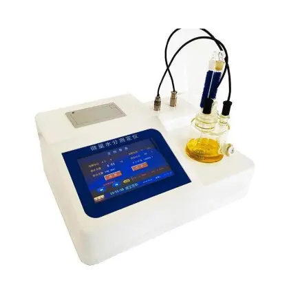 Coulometric Karl Fischer Titration Oil Trace Moisture Meter