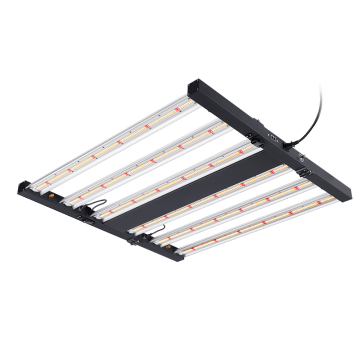 600W 6bar LED -vikbar suddighet växer ljus