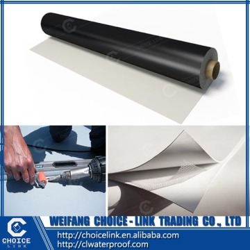 for roof 2mm non-woven backing TPO waterproof membrane