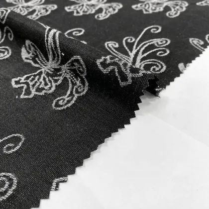 Chiffon Rayon Jacquard Fabric Abayas - Islamic Clothing in Dubai