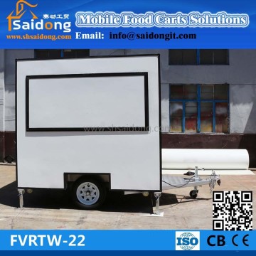 Most Durable mobile crepe vending van/kebab van/pizza vending truck for sale