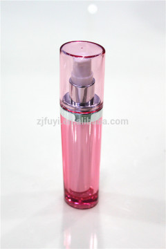15ml 30ml Oval empty cosmetic make-up packaging acrylic cream pump lotion liquid bottle