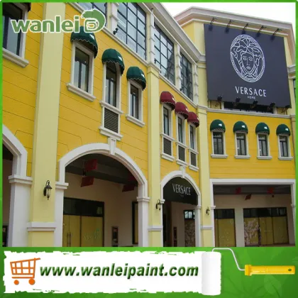 acrylic paint exterior building wall paint latex paint