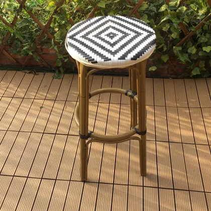 Mid Century Luxury Aluminum Outdoor Dining Chair Frame
