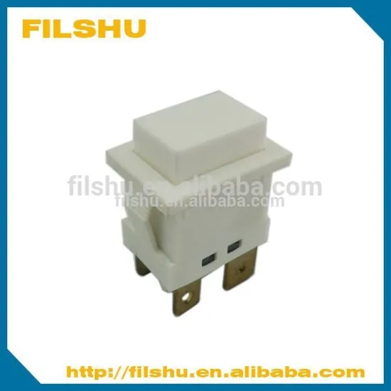 4 pin 16a square waterproof Push Button Switches 10A/250V,16A/125V