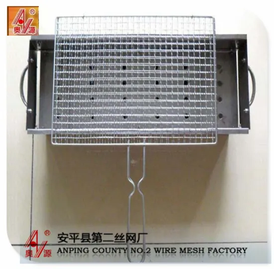 stainless steel disposable galvanized Barbeque Grill wire Mesh /BBQ grill netting (manufacturer)