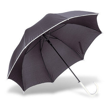 Stick Umbrella with Automatic Open Function, Measuring 23 Inches x 8 Ribs