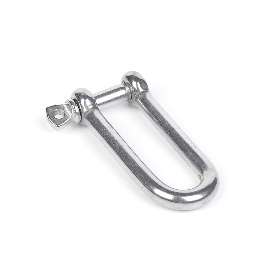 Marine 316 grade stainless steel extended shackle