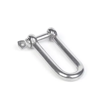 Marine 316 grade stainless steel extended shackle