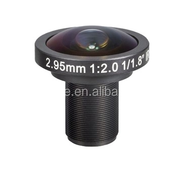 2024 High-Quality 2.95mm 1/1.8\" Megapixel IR Wide Angle 178 Degree Lens