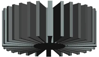 MF160801A-1208 LED Heatsink PHILIPS LumiLeds Luxeon COB